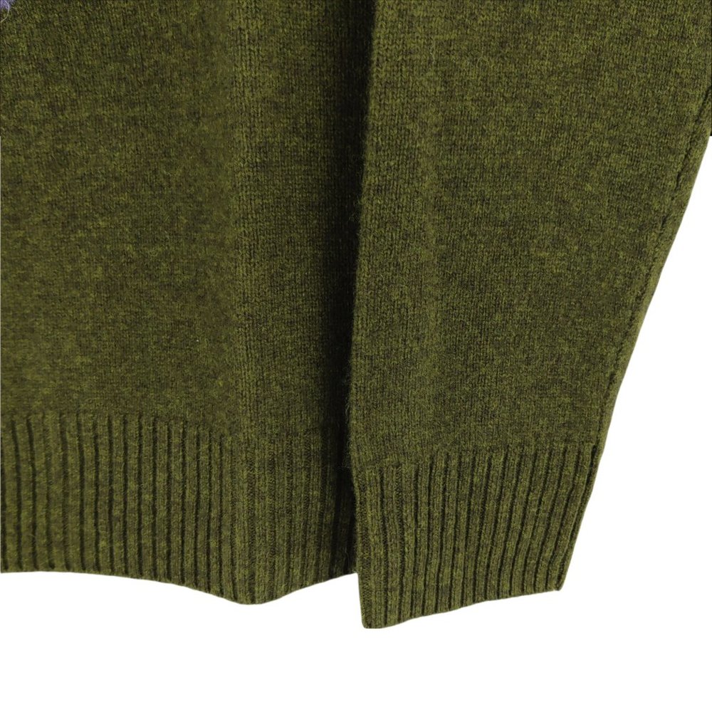 NWT LL Bean x Todd Snyder Trout Fish Wool Sweater Mens Medium - Picture 5 of 8